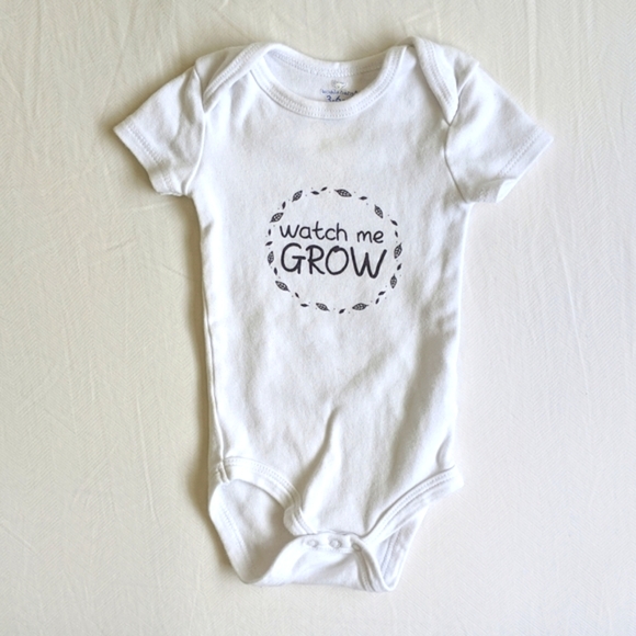 koala baby watch me grow bodysuit diaper shirt 3-6 months unisex baby - Picture 1 of 5